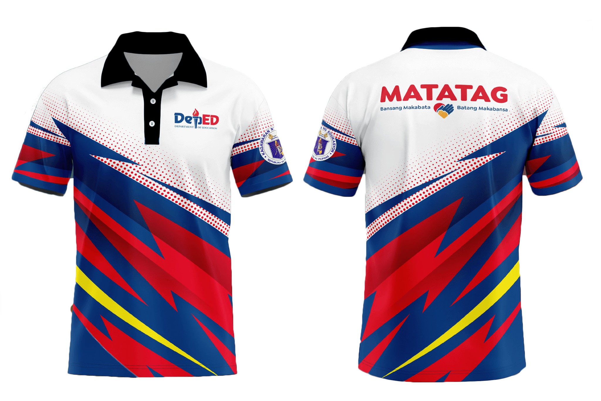 DepEd sublimation polo uniform