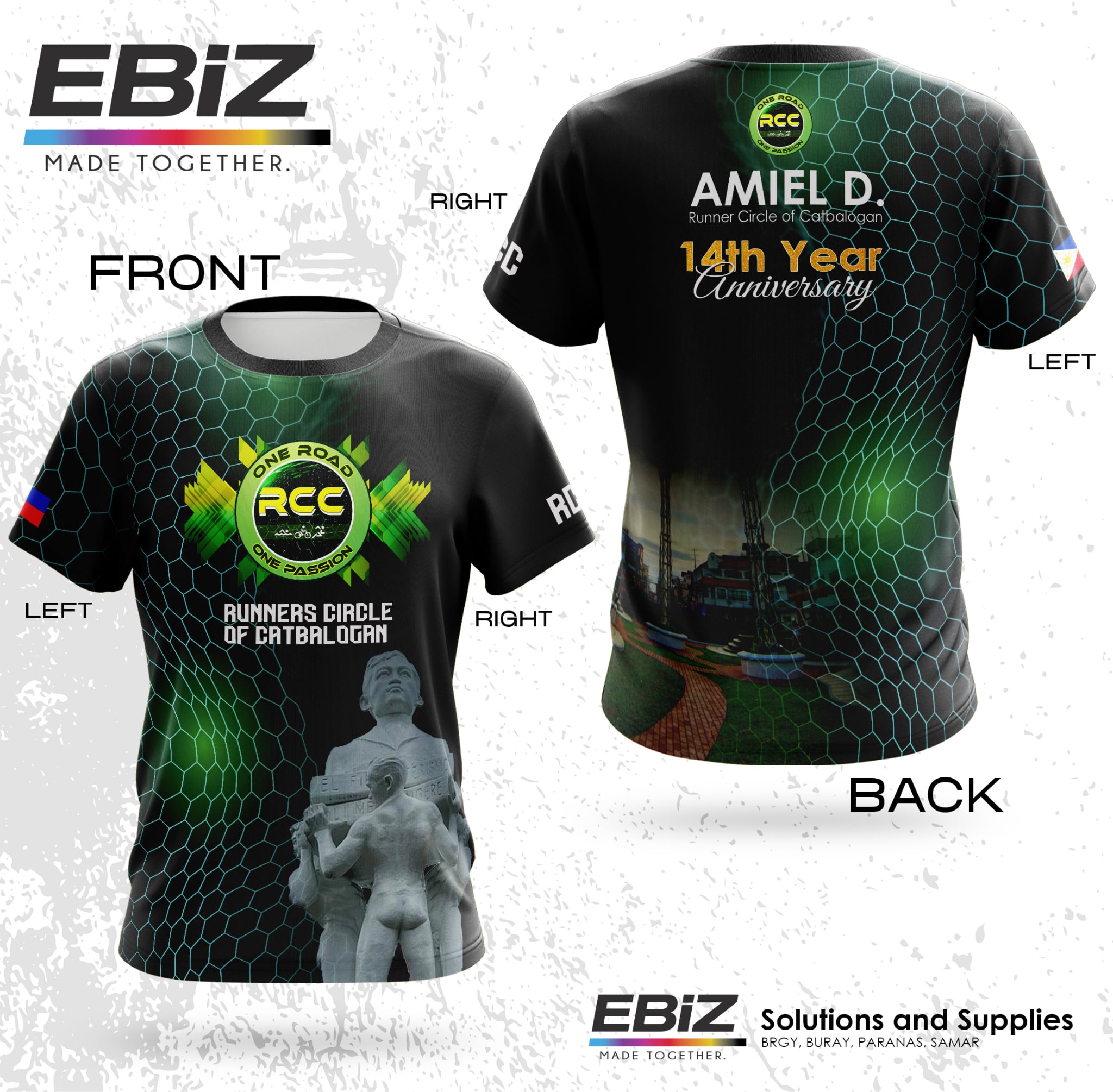 Full sublimation t-shirt design