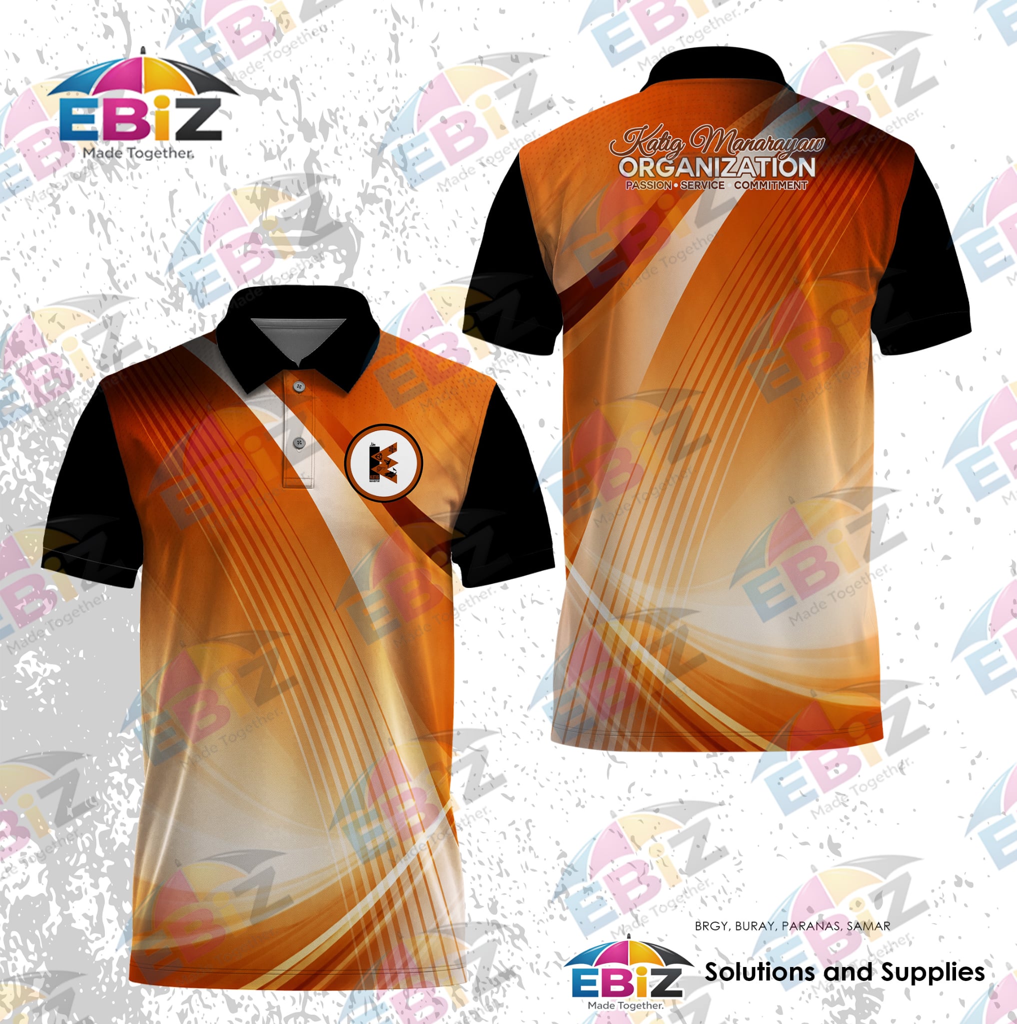 Organization polo sublimation